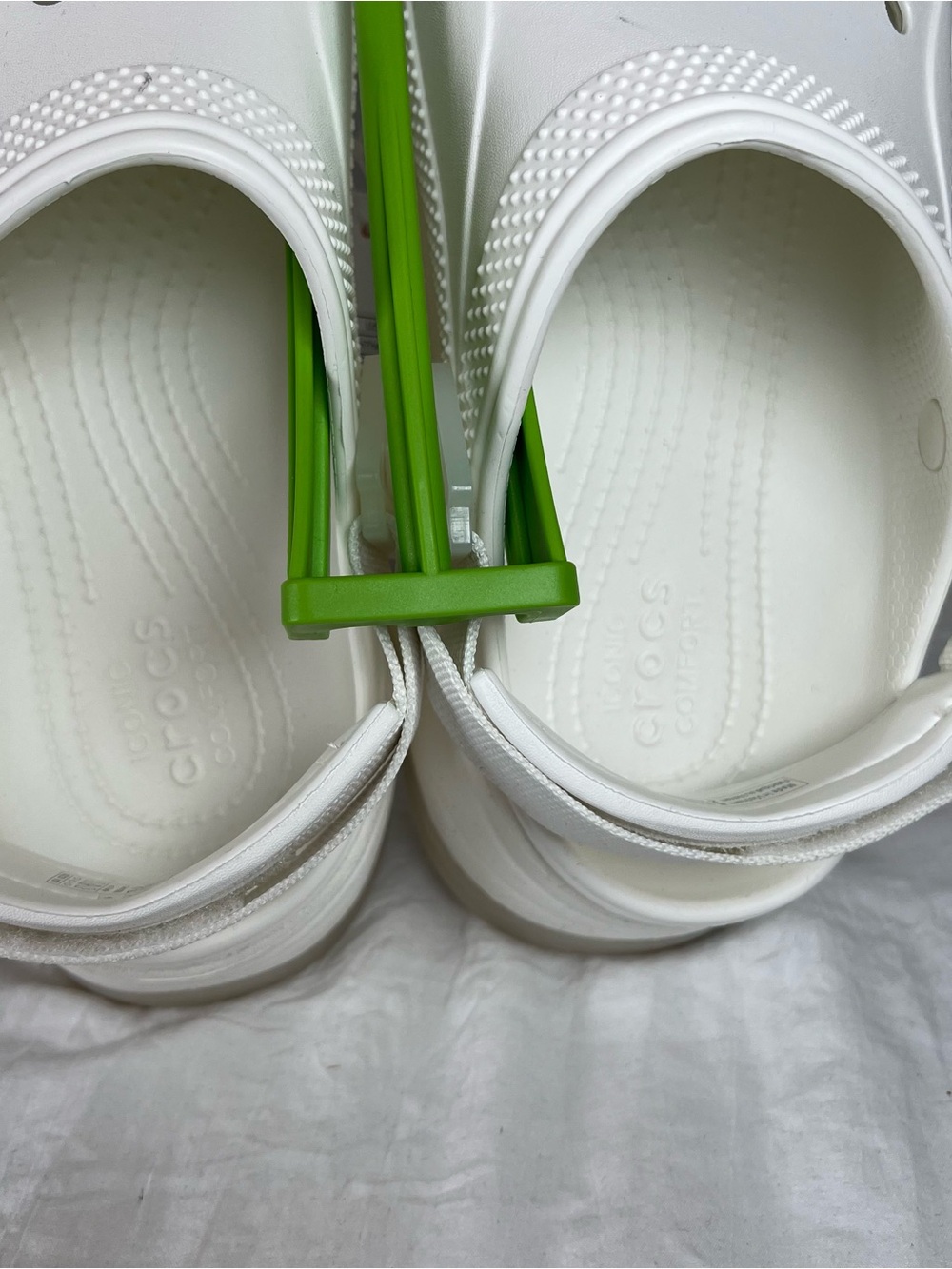 CROCS Hiker Xscape White Platform Clog Wms9/Mens7 style 208365-100 NEW - Picture 4 of 10